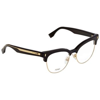 推荐Fendi Demo Cat Eye Ladies Eyeglasses FF 0163 VJG 51商品