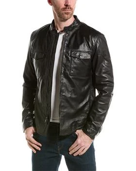 John Varvatos | John Varvatos Steve Leather Jacket,商家Premium Outlets,价格¥2786