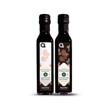 商品Surette | Aged Apple Cider Balsamic & Late Harvest Apple Balsamic Grand Cru, Artisanal Canadian Made, 2 x 250 ml Bottles,商家Macy's,价格¥283图片