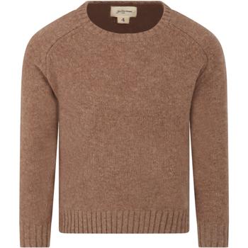 推荐Bellerose Brown Sweater camel For Boy With Patch Logo商品