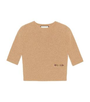 推荐Cashmere Horsebit-Detail Sweater商品