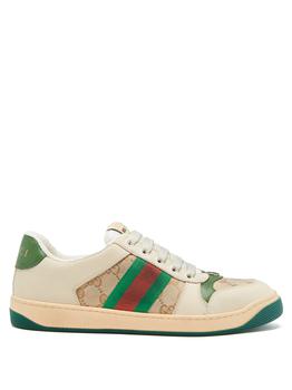 product Screener GG-logo leather trainers image