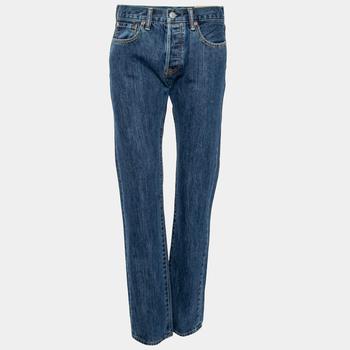 美国burberry, Burberry | Burberry Navy Blue Denim Straight Fit Jeans S商品图片 9.2折, 满1件减$100, 满减