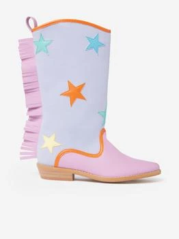 Stella McCartney | Girls Cowboy Boots in Purple,商家Childsplay Clothing,价格¥1471