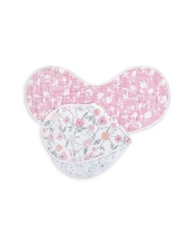 aden + anais | 2 Pk. Classic Printed Burpy Bibs 