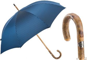 商品PASOTTI | Solid Stick Ash Umbrella With Knob End,商家Verishop,价格¥3680图片