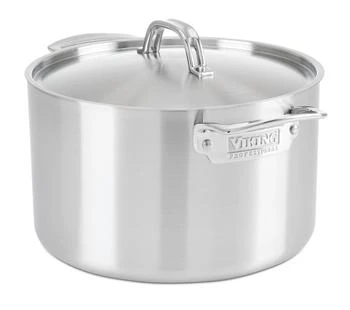 Viking Professional 5-Ply Stainless Steel 8.0 Qt Stock Pot