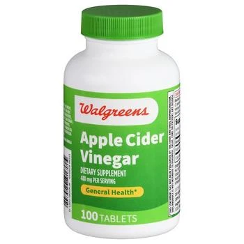 Walgreens | Apple Cider Vinegar 480 mg Tablets (50 days),商家Walgreens,价格¥74