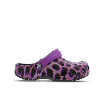 推荐Crocs Clog Leopard - Pre School Shoes商品