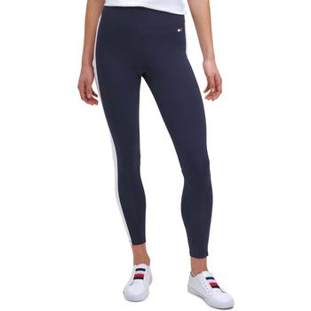 推荐Tommy Hilfiger Sport Womens Side Pane Logo Athletic Leggings商品