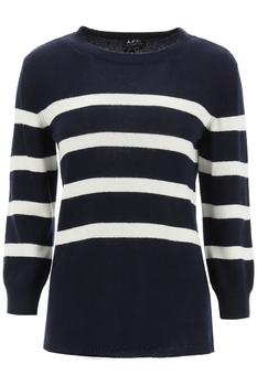 apc真假, A.P.C. | LIZZY STRIPED SWEATER商品图片 6.5折×额外7.5折, 额外七五折