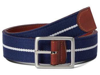 Vineyard Vines价格, Vineyard Vines | Leather & Webbing Reversible Belt商品图片 8.3折