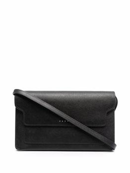 Marni | Marni Women's  Black Leather Shoulder Bag商品图片,9.3折