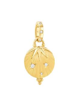 商品Temple St. Clair | Amor 18K Yellow Gold & Diamond Pendant,商家Saks Fifth Avenue,价格¥22275图片