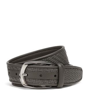 zegna皮带精选, Zegna | Leather Pelletessuta Belt商品图片 