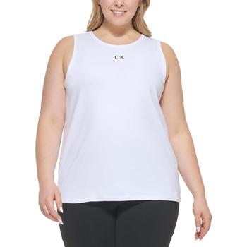 Calvin Klein | Calvin Klein Performance Womens Plus Fitness Workout Tank Top商品图片,5.3折