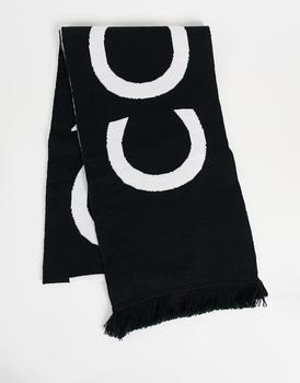 推荐Consigned logo scarf in black商品
