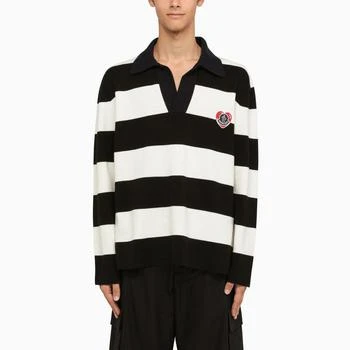 Moncler | Moncler striped polo shirt 6.6折