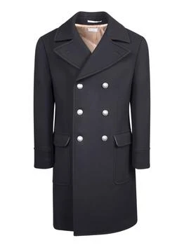 推荐Cashmere And Wool Black Coat商品