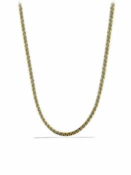 商品David Yurman | Chain Collection 18K Gold Necklace,商家Saks Fifth Avenue,价格¥51237图片