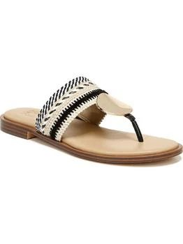 Naturalizer | Frankie Womens Leather Thong Flip-Flops,商家Premium Outlets,价格¥358