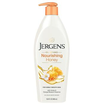 Jergens | Nourishing Body and Body Lotion Honey and Orange Blossom Essence商品图片,满$60享8折, 满$80享8折, 满折