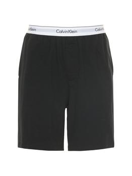 Calvin Klein | Logo Band Cotton Blend Sleep Shorts商品图片,