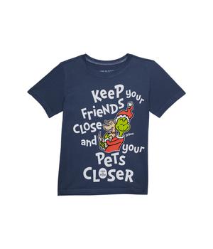 商品Grinch Max Pets Closer Short Sleeve Tee (Toddler/Little Kids/Big Kids)图片