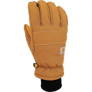 Carhartt | Carhartt Men's Insulated Duck/Synthetic Leather Knit Cuff Glove 额外7.5折, 额外七五折