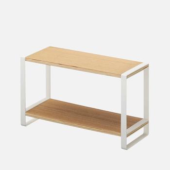 商品Yamazaki | Yamazaki Tosca 2 Tiered Kitchen Rack - White,商家The Hut,价格¥354图片