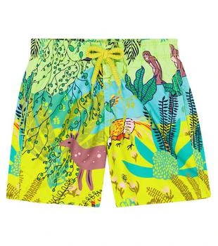 Vilebrequin Kids | Jim印花斜纹布泳裤,商家MyTheresa CN,价格¥921