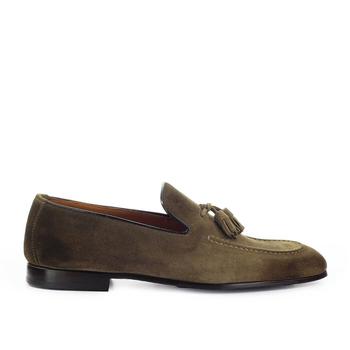 DOUCAL'S | Doucal'S Mens Brown Suede Loafers商品图片,满$175享8.9折, 满折