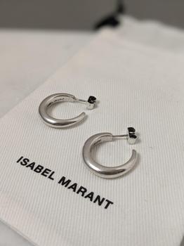 小银瓶, Isabel Marant | Small Silver Hoop Earrings商品图片 