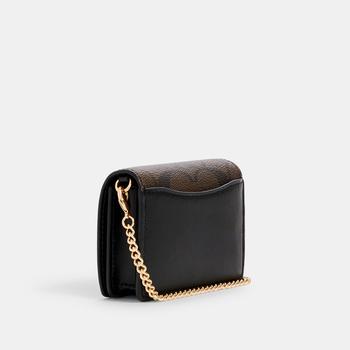 商品Coach | Coach Outlet Mini Wallet On A Chain In Signature Canvas,商家Premium Outlets,价格¥495图片