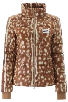 Burberry | Burberry Beige Deer Print Puffer Jacket, Size X-small商品图片,6.9折