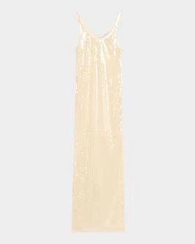 Stella McCartney | Long Sheer Sequined Tank Gown,商家Neiman Marcus,价格¥20394