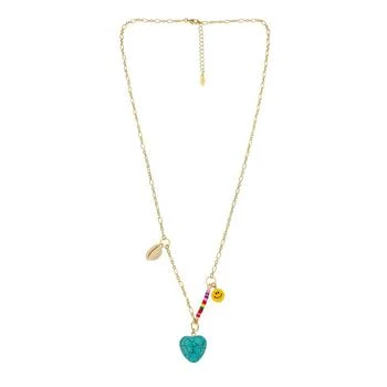 Ettika Jewelry | 18K Gold Plated Chain Necklace with Beads,商家Macy's,价格¥310