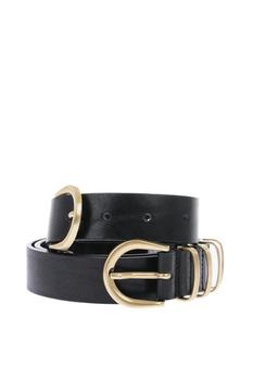 Diesel | Diesel Womens Black Belt商品图片,满$175享9折, 满折