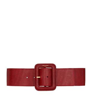 ysl皮带, Yves Saint Laurent | Leather Oversized Belt商品图片 