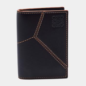 推荐Loewe Black/Brown Leather Wallet商品