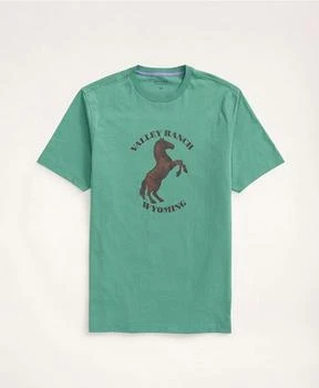 Brooks Brothers | Cotton Jersey Valley Ranch T-Shirt 5.4折