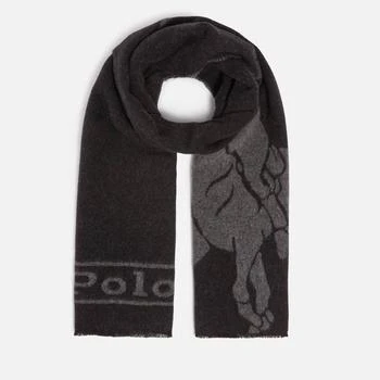 推荐Polo Ralph Lauren Big Polo Player Wool-Blend Scarf商品