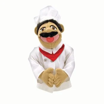 Melissa & Doug | Melissa & Doug Chef Puppet With Detachable Wooden Rod for Animated Gestures 9.3折