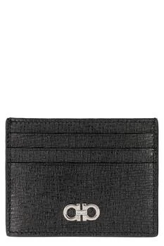 Salvatore Ferragamo | GANCINI LEATHER CARD HOLDER,商家Boutiques Premium,价格¥1564