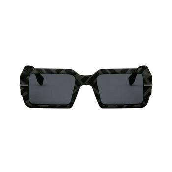 Fendi | Fendi Eyewear Rectangle Frame Sunglasses 8.1折, 独家减免邮费