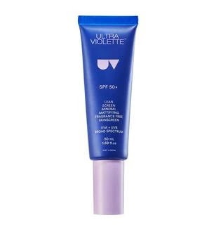 ULTRA VIOLETTE | Lean Screen Mineral Mattifying Fragrance-Free Skinscreen SPF 50+ (50ml),商家Harrods,价格¥336