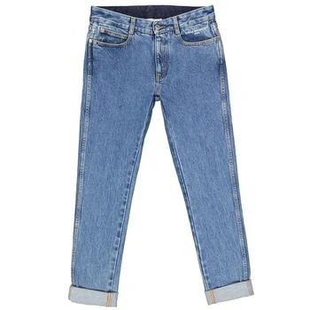 推荐Stella Mccartney Salt & Pep Skinny Boyfriend Jeans, Waist Size 25"商品