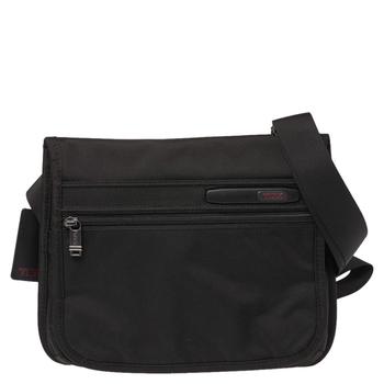product Tumi Black Nylon Small DFO Flap Messenger Bag image