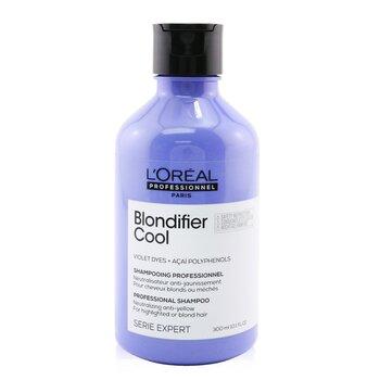 L'Oreal Paris | Professionnel Serie Expert - Blondifier Cool Violet Dyes +Acai Polyphenols Neutralizing Shampoo (For Highlighted  Or Blonde Hair)商品图片,9.3折