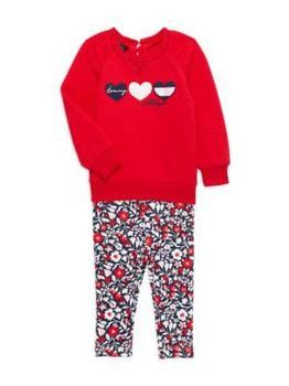 Tommy Hilfiger | Little Girl’s 2-Piece Sweatshirt & Floral Leggings Set 6折